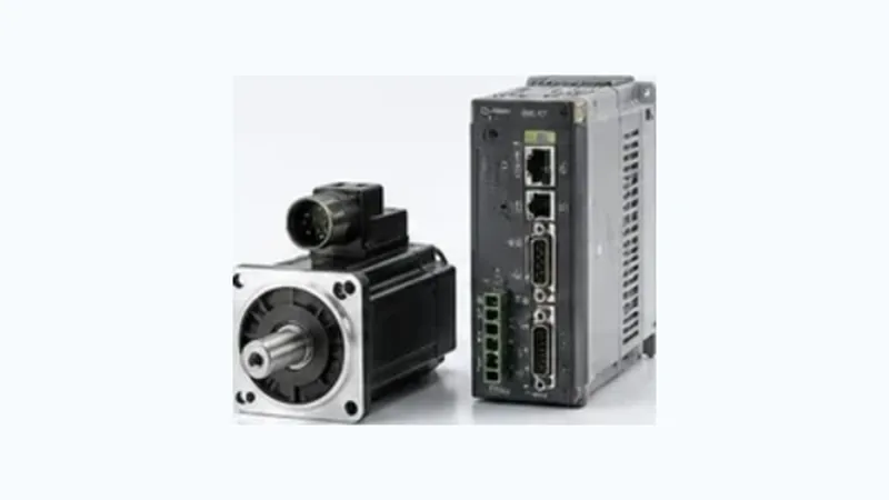 Servo drive and motor products for automation machine maintenance