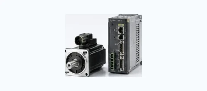 Servo drive and motor products for automation machine maintenance