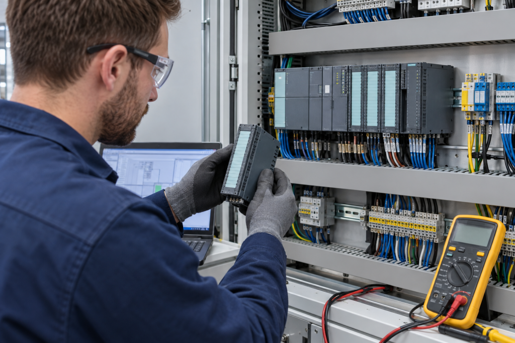How to Verify a PLC Analog Output Module Replacement Before an RFQ
