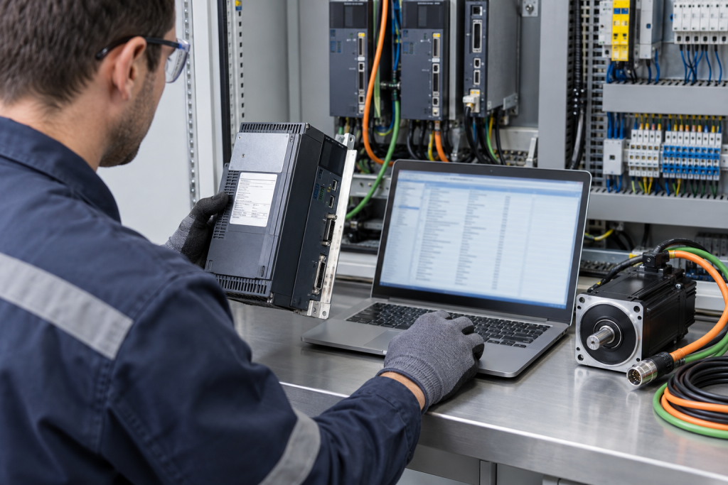 How to Verify a Servo Drive Replacement Before an RFQ