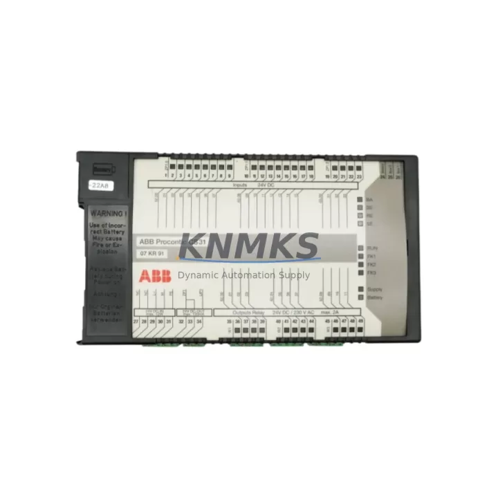 ABB 07KR91 GJR5250000R0252 Fail-Safe CPU for Industrial Control