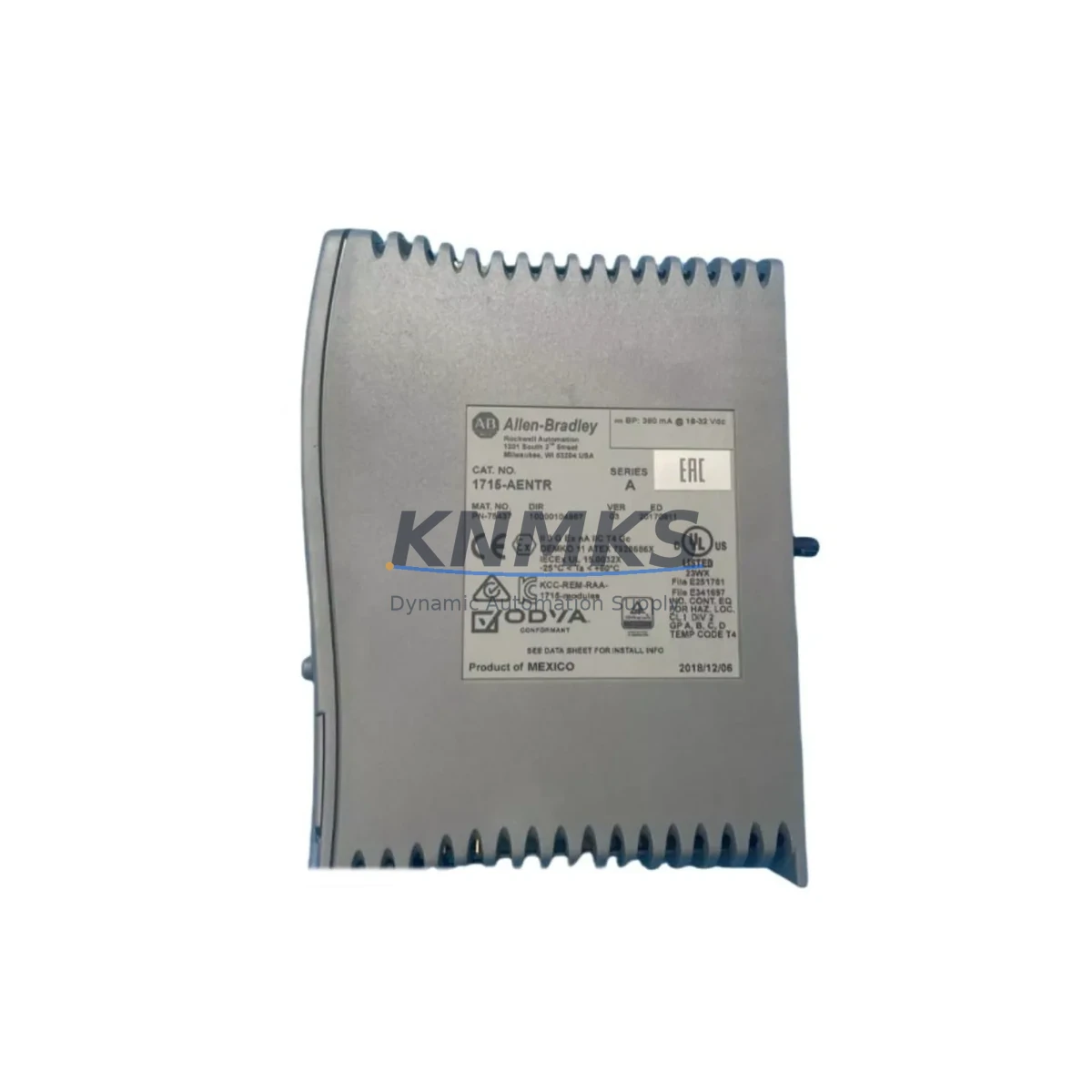 Allen-Bradley 1715-AENTR Migration-Ready EtherNet/IP Adapter product image 2