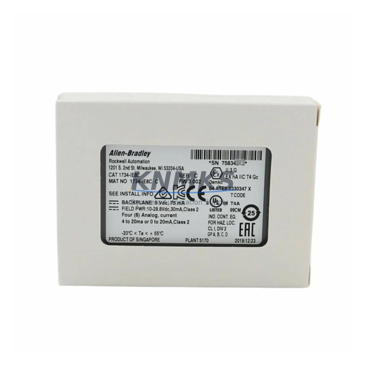Allen-Bradley 1734-IE8C Migration-Ready Analog Input product image 2