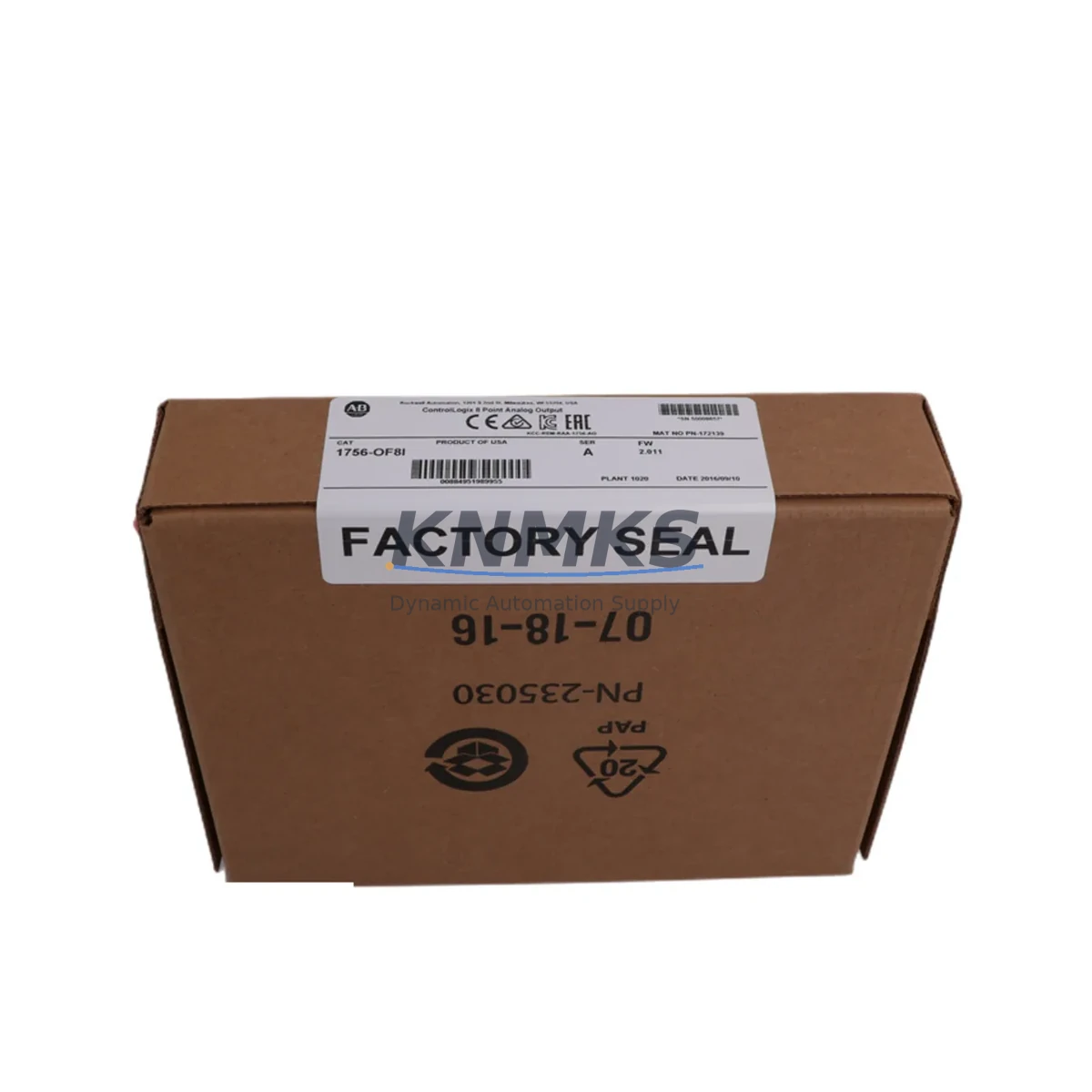 Allen-Bradley 1756-OF8 Migration-Ready Analog Output Module