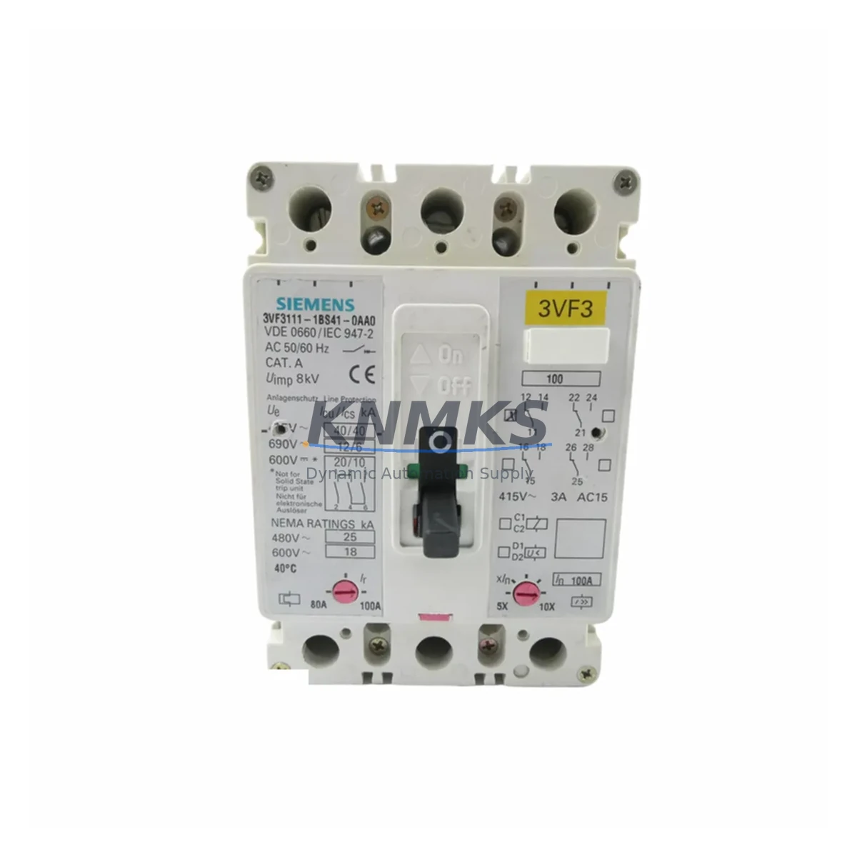 Siemens 3VF3111-1FS41-0AN1 Spare Part for Factory Uptime