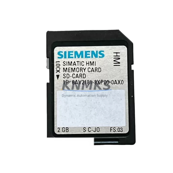 Siemens 6AV2181-8XP00-0AX0 Migration-Ready HMI SD Card