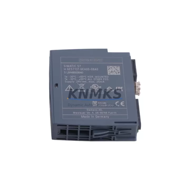 Siemens 6ES7137-6EA00-0BA0 Maintenance Spare for Factory Uptime