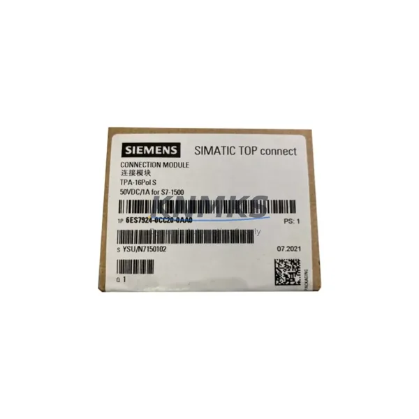 Siemens 6ES7924-0CC20-0AA0 Maintenance-Proven Spare Part for Factory Uptime