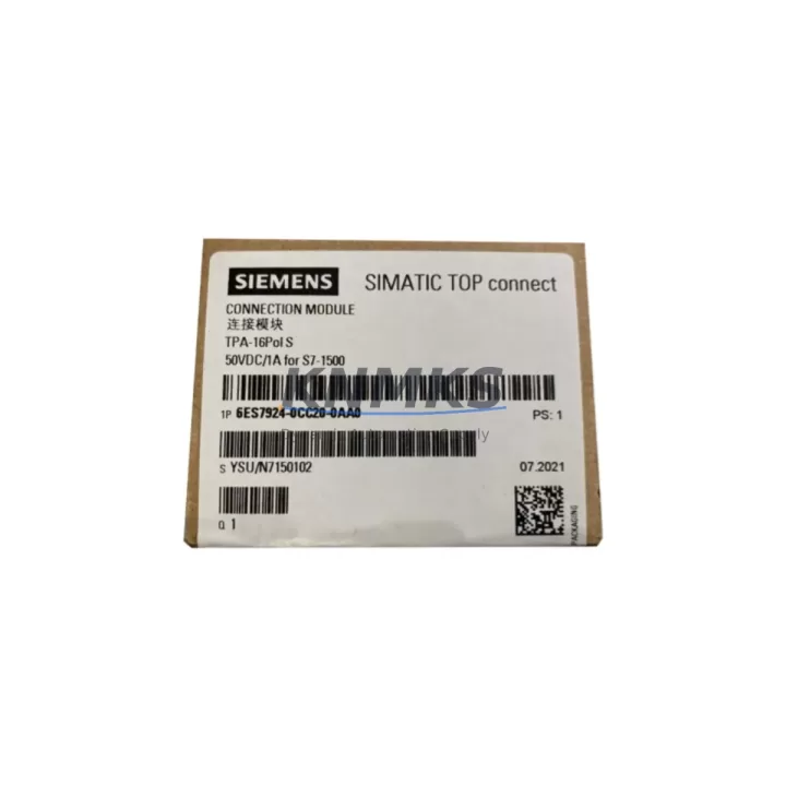 Siemens 6ES7924-0CC20-0AA0 Maintenance-Proven Spare Part for Factory Uptime