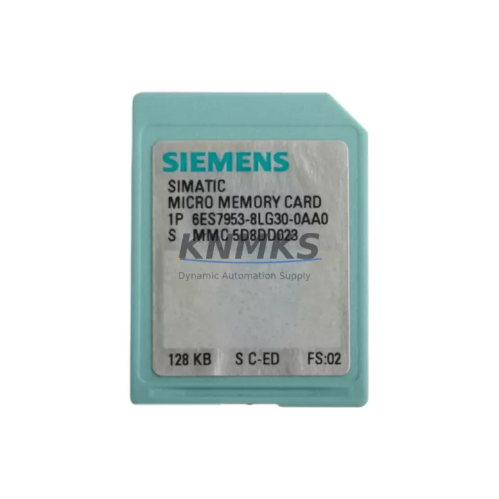 Siemens 6ES7953-8LG30-0AA0 Fail-Safe MMC for S7-300 Reliability