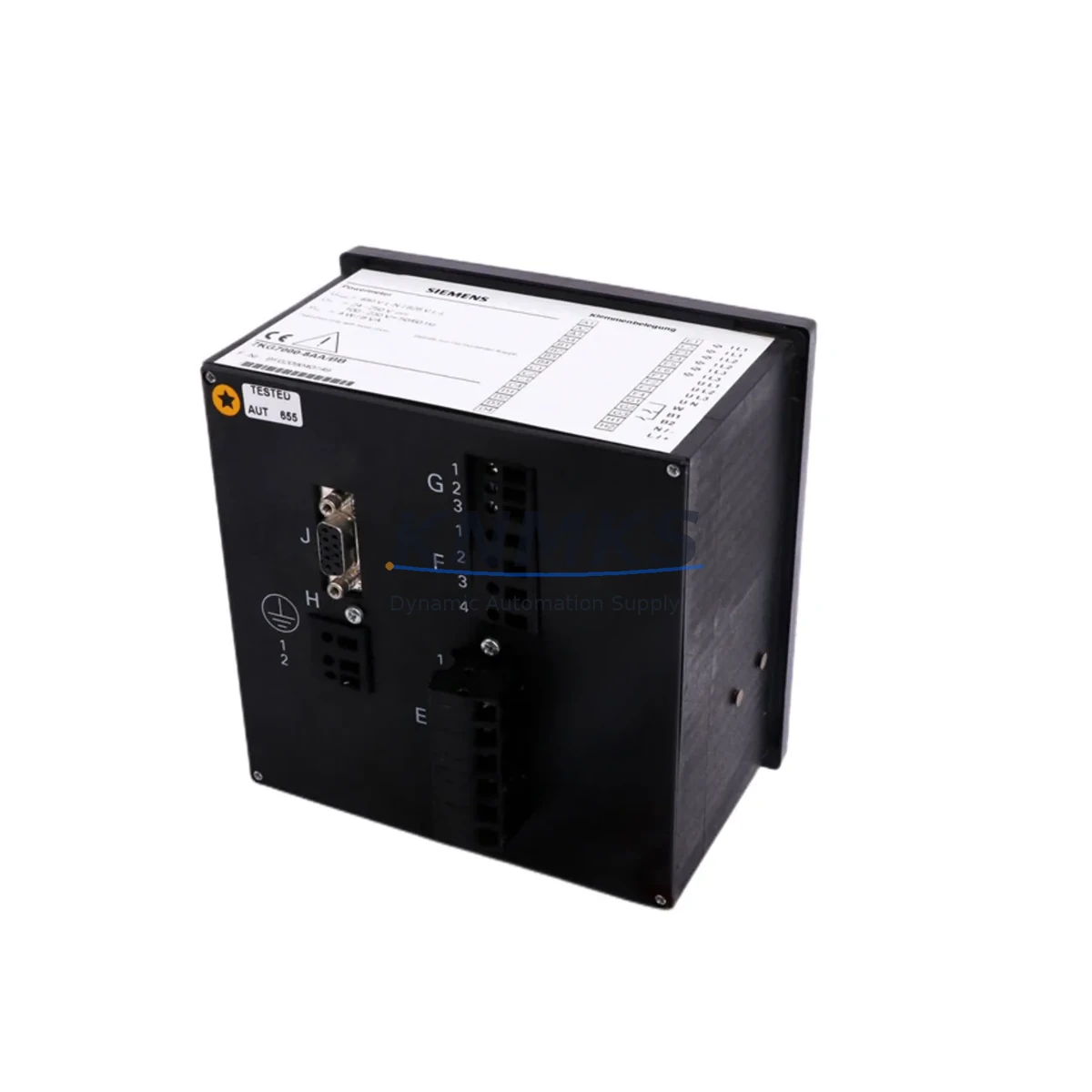 SIEMENS 7KG7000-8AA/BB Spare Part for Factory Uptime product image 2