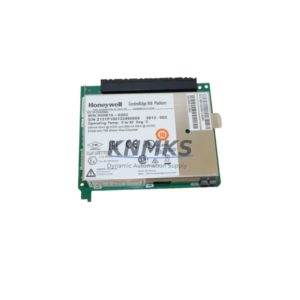 Honeywell 900B16-0202 Maintenance-Proven Spare Part for Factory Uptime