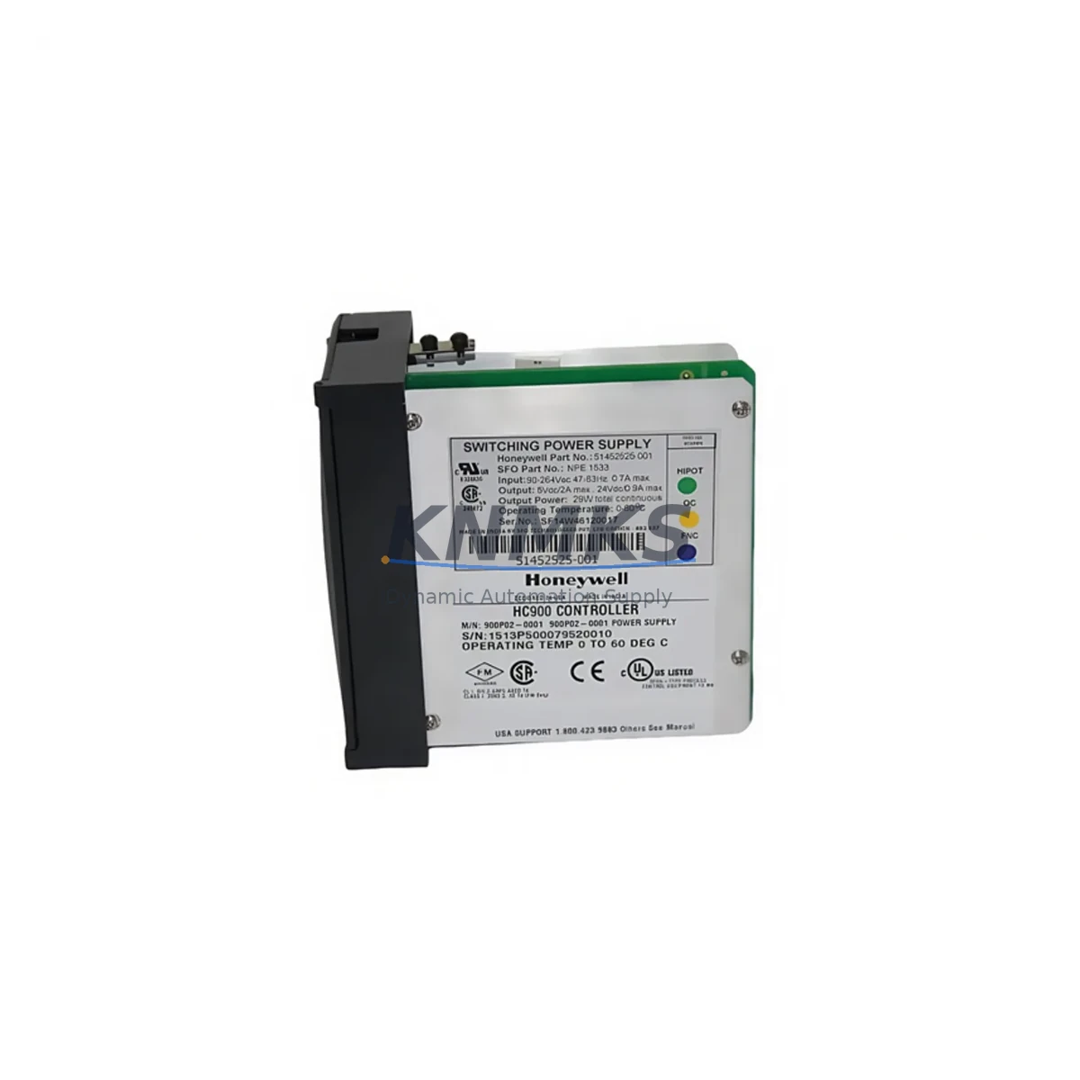 Honeywell 900P02-0001 Fail-Safe Power Supply for Industrial Control product image 3