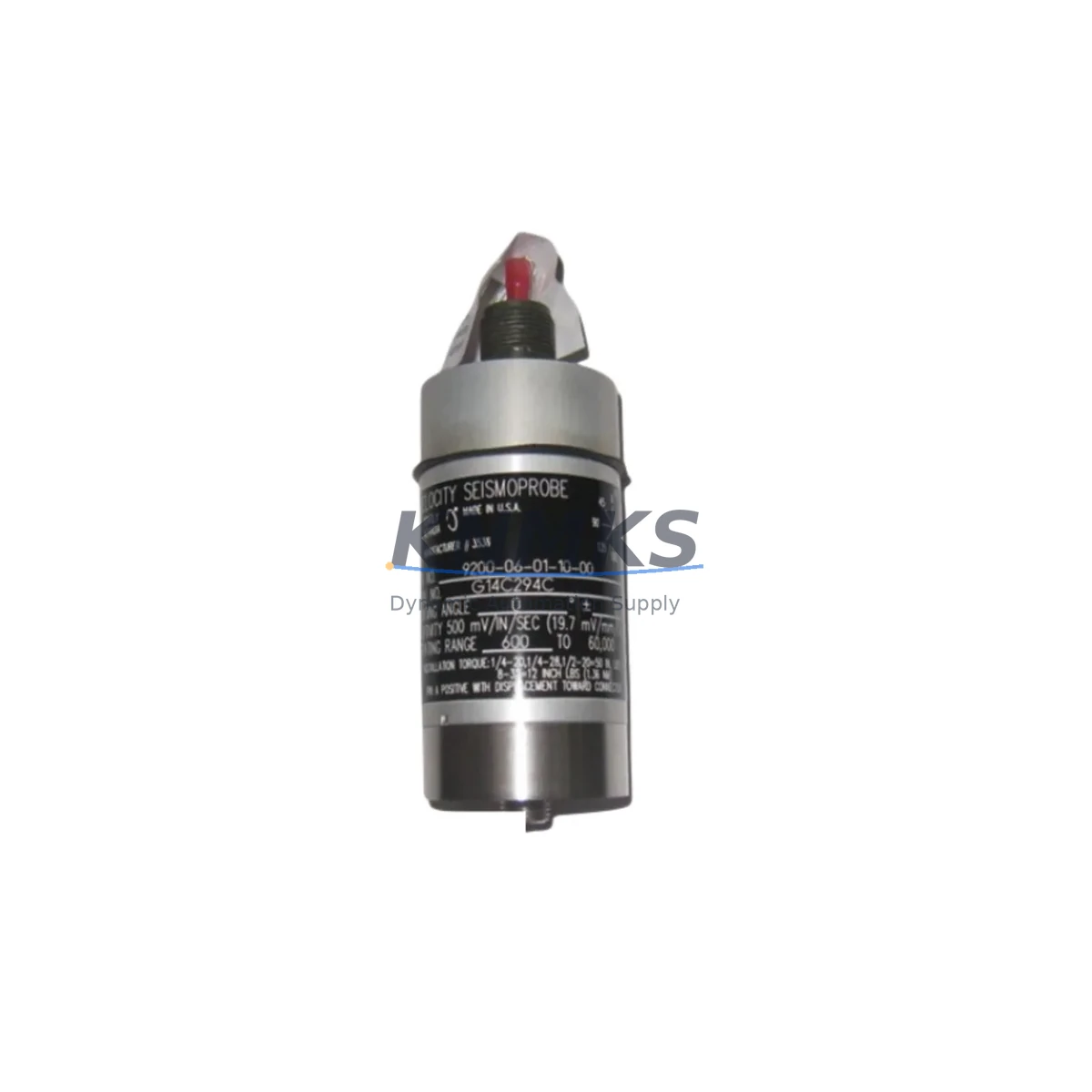 Bently Nevada 9200-06-01-10-00 Fail-Safe Seismic Velocity Transducer