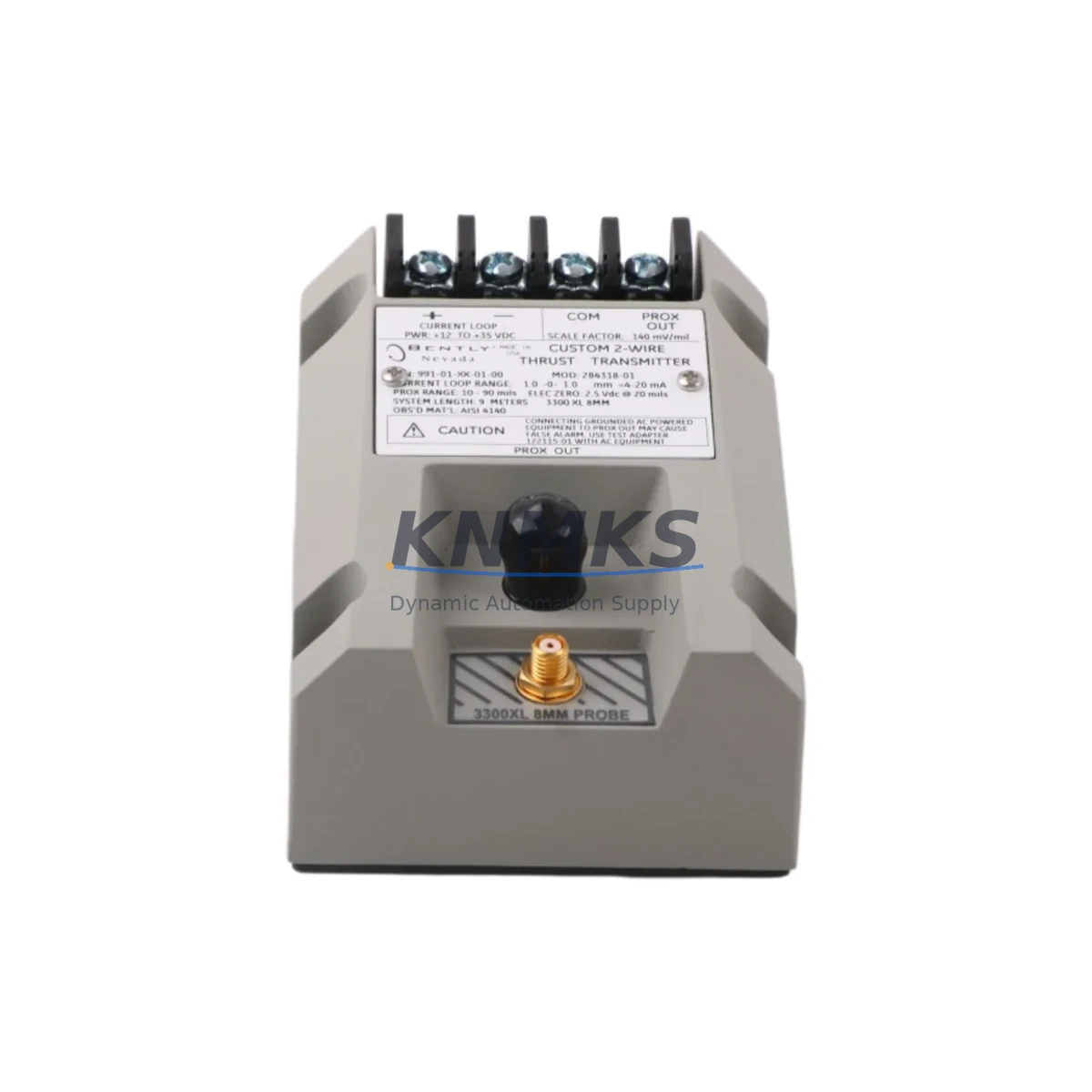 Bently Nevada 991-06-XX-01-05 Fail-Safe Thrust Transmitter product image 2