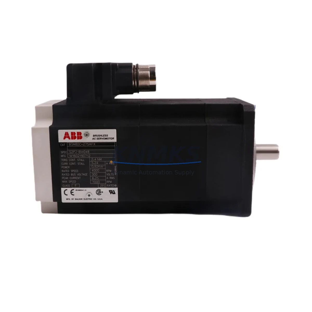 ABB BSM80C-275AFX Migration-Ready AC Servo Motor product image 3