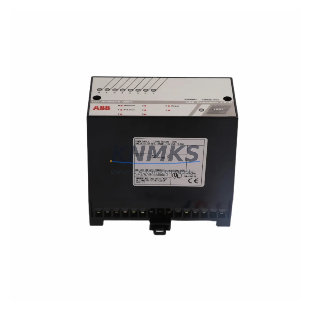 ABB ICSO08R1 FPR3312101R0024 Fail-Safe Relay Output CS31