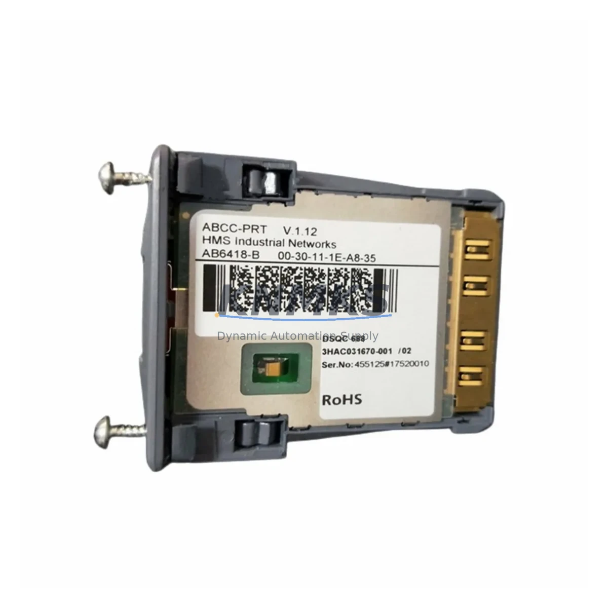 ABB DSQC688 3HAC031670-001 Fail-Safe PROFIBUS Module