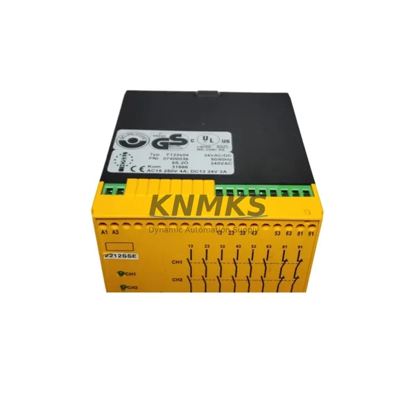 TESCH F12304 Fail-Safe Safety Relay for Industrial Control