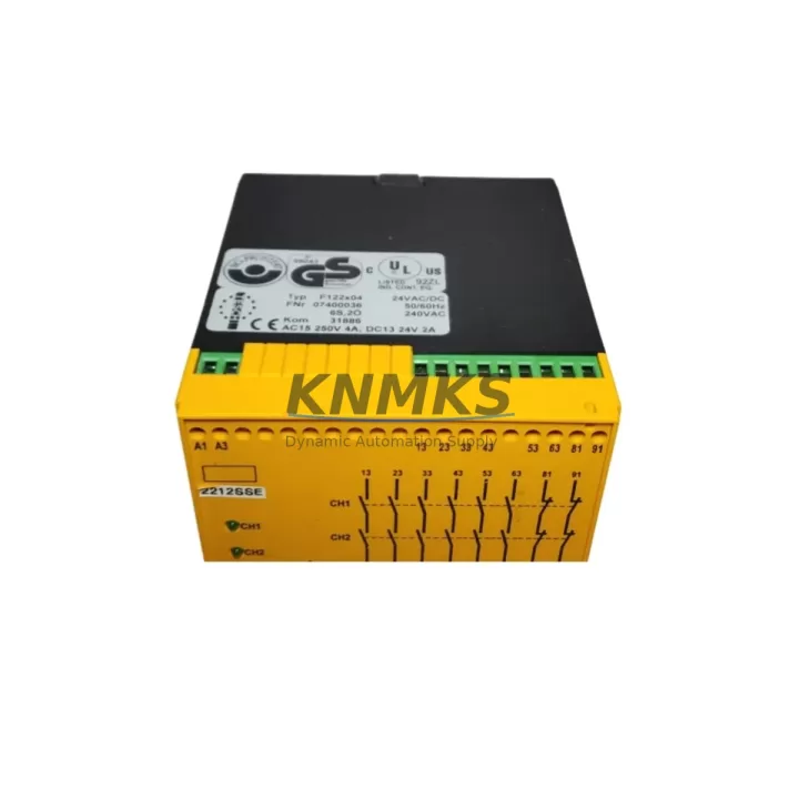TESCH F12304 Fail-Safe Safety Relay for Industrial Control