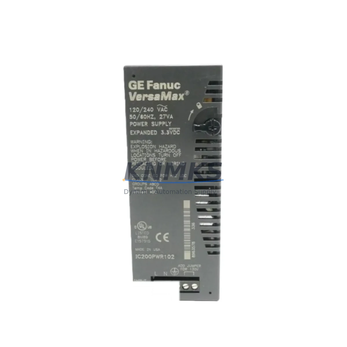 GE IC200PWR102 Migration-Ready Power Supply for Legacy Control Systems