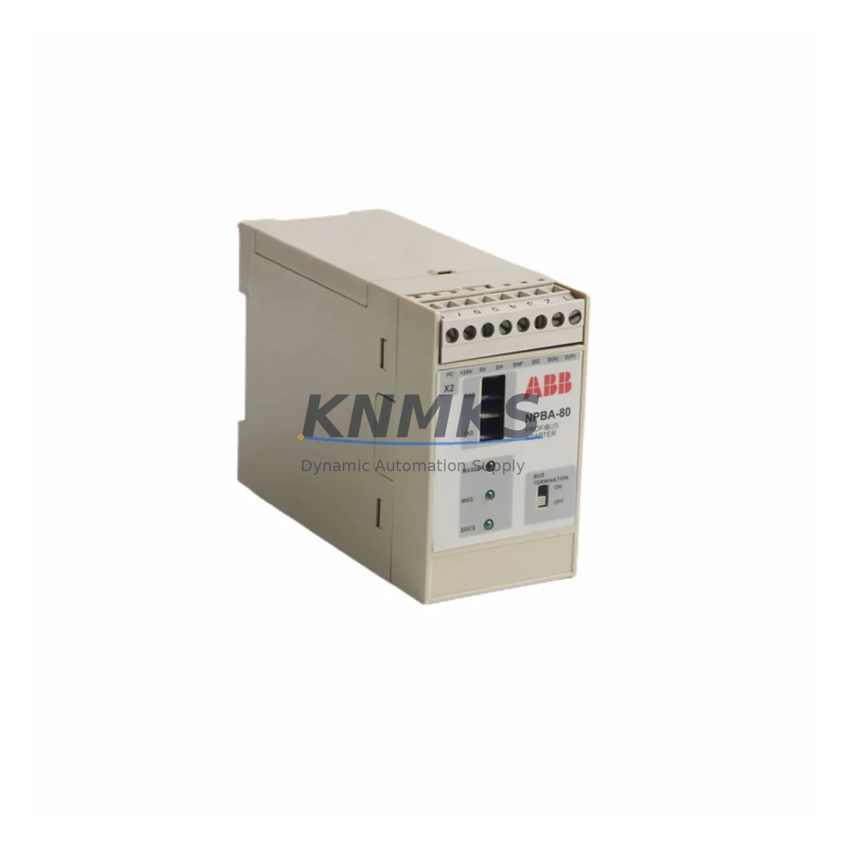 ABB NPBA-80 Fail-Safe Bus Termination for Industrial Control