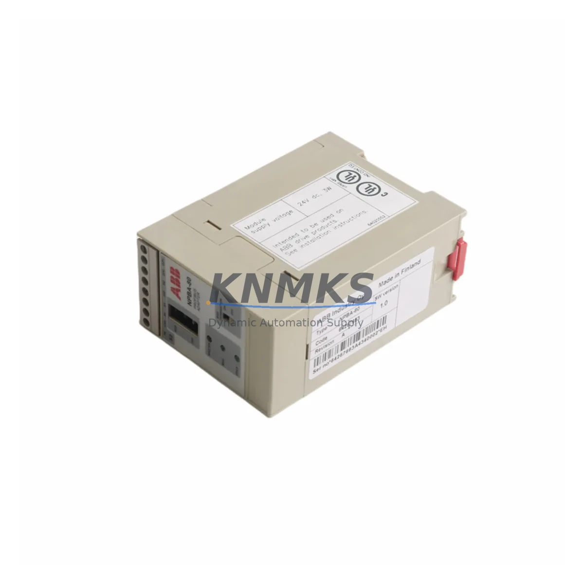 ABB NPBA-80 Fail-Safe Bus Termination for Industrial Control product image 3
