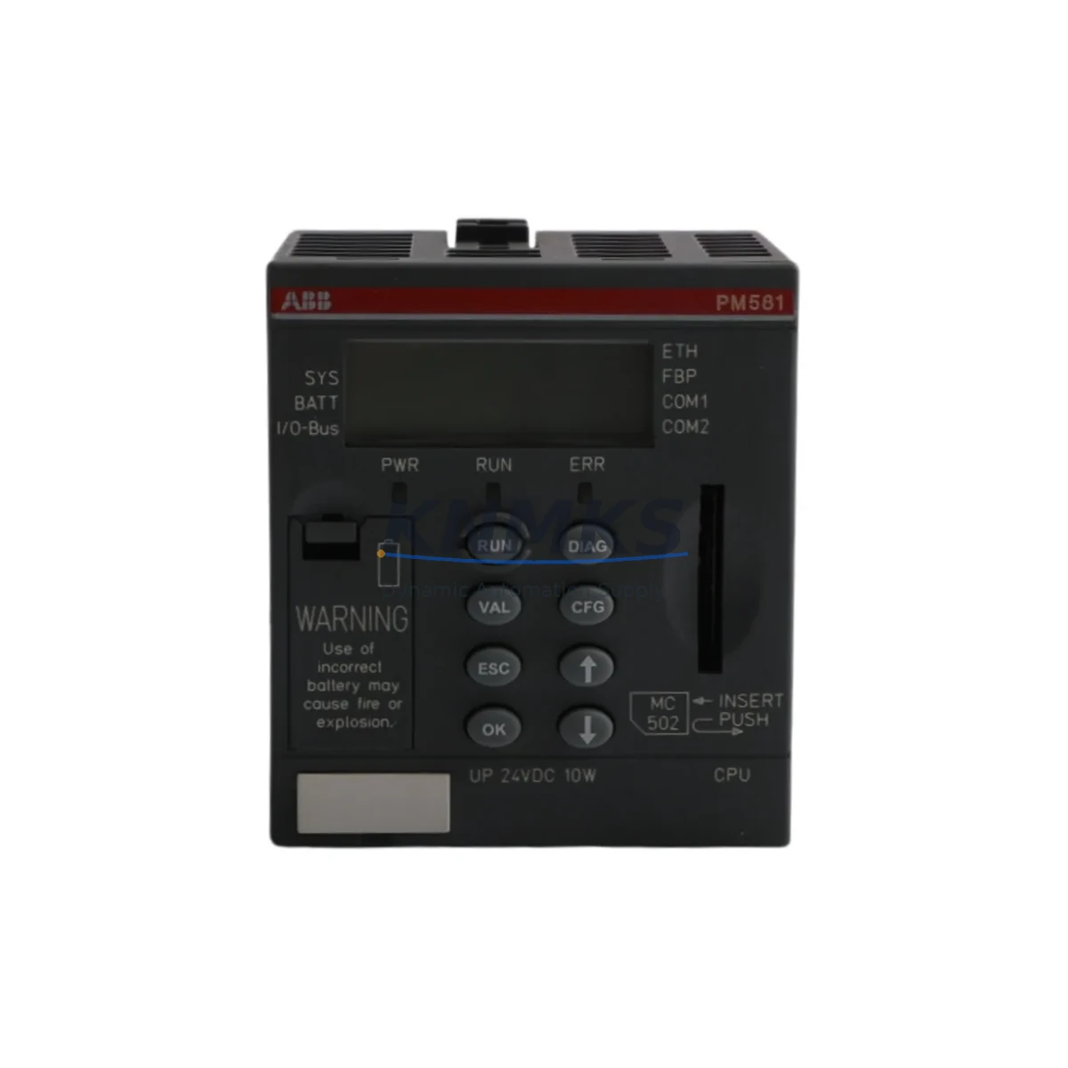 ABB PM581-ETH 1SAP140100R0170 Migration-Ready CPU