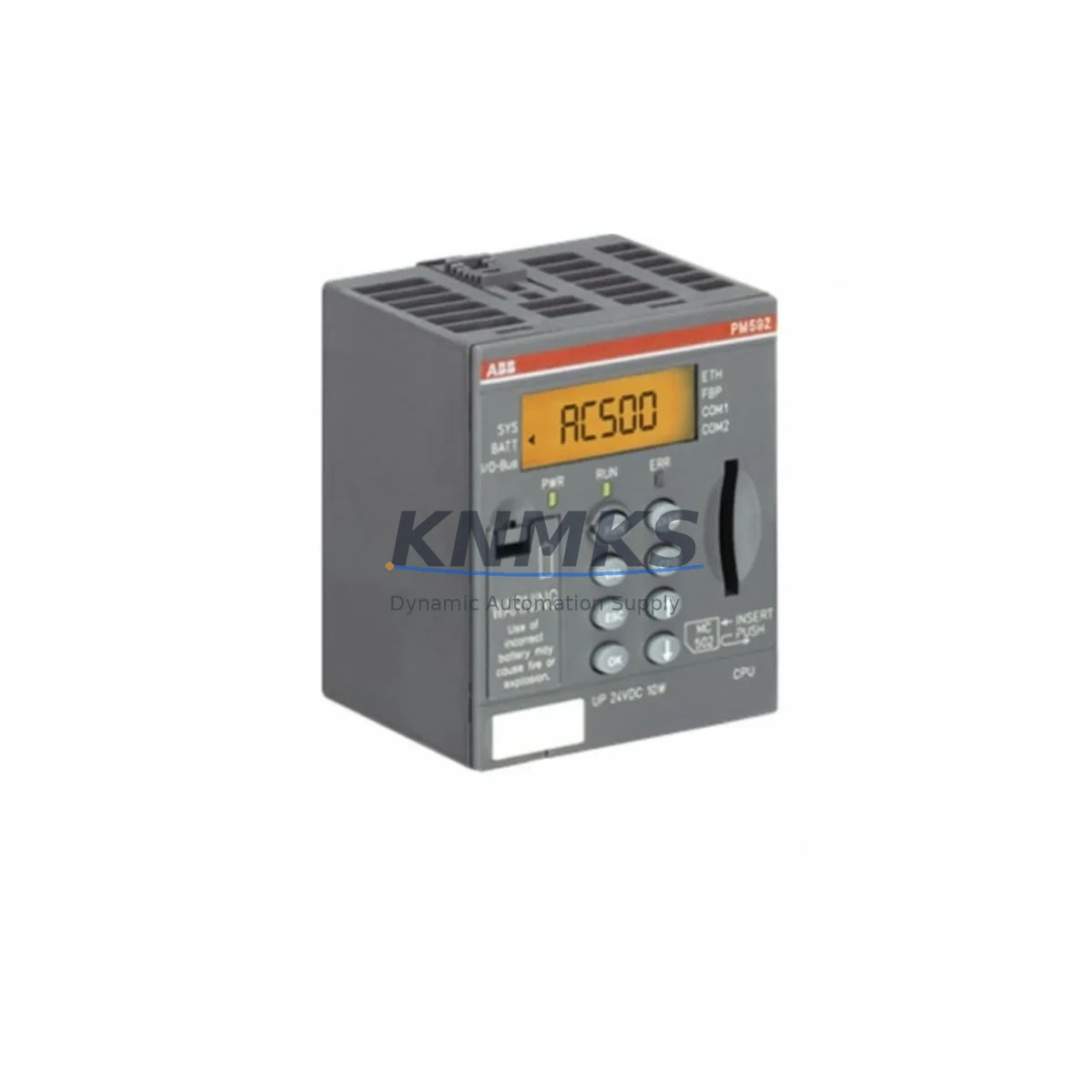 ABB PM590-ETH 1SAP150000R0270 Fail-Safe CPU for Industrial Control