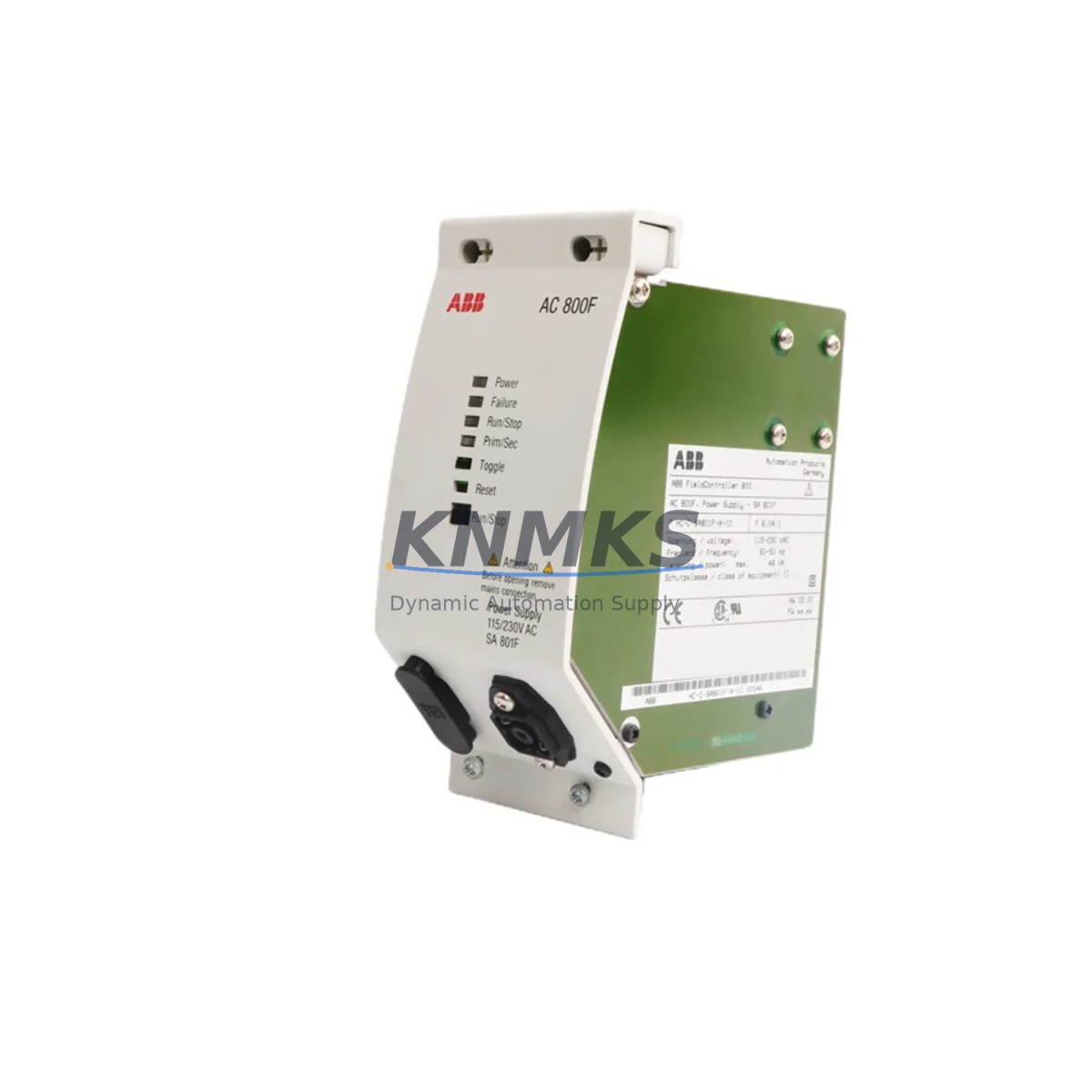 ABB SA801F 3BDH000011R1 Fail-Safe DCS Power for Control